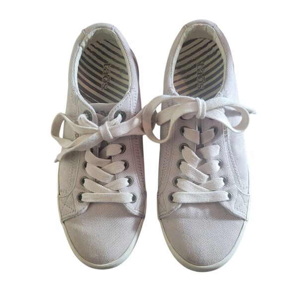 Taos Shoes - Taos Star Sneakers Women's Size 7 Beige Casual Walking Flat Shoes Beachy Comfort